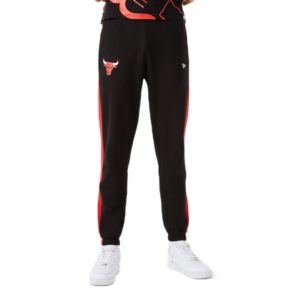New Era Logo de l’équipe NBA des Chicago Bulls Rayures Black Joggers