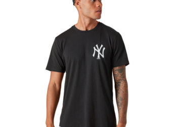New Era NY Yankees MLB League Essential Schwarzes T-Shirt