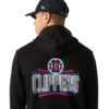 New Era LA Clippers Neon Black Hoodie