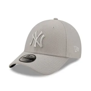 New Era NY Yankees Monochrome Grey 9FORTY Cap