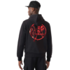New Era Schwarzer NY Yankees MLB Foil Hoodie