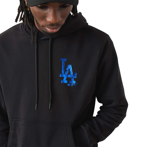 New Era Schwarzer LA Dodgers MLB Hoodie