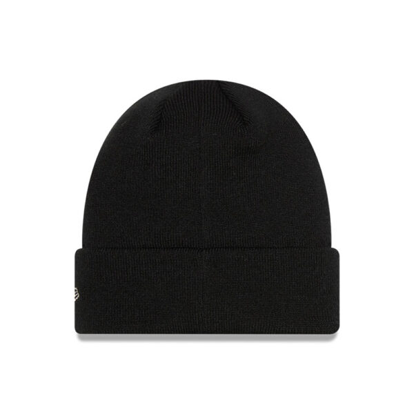 New Era Schwarze Chicago Bulls Metallic Beanie