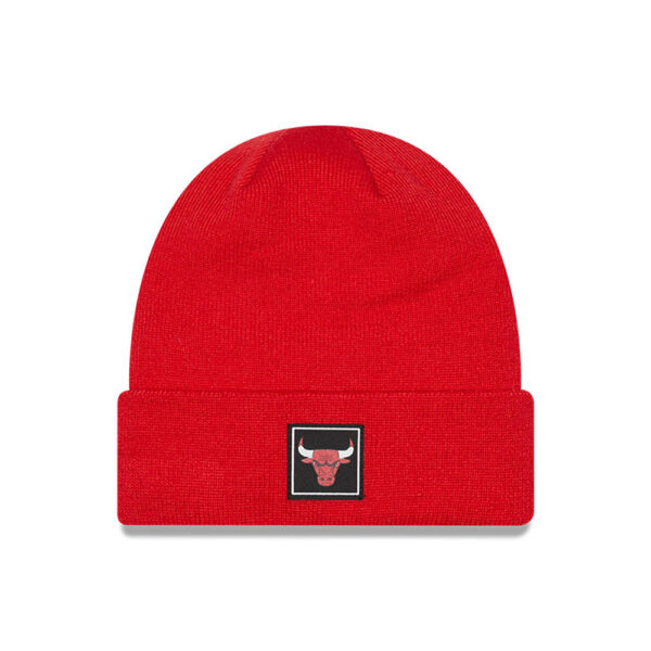 New Era Chicago Bulls Team Red Beanie Hat