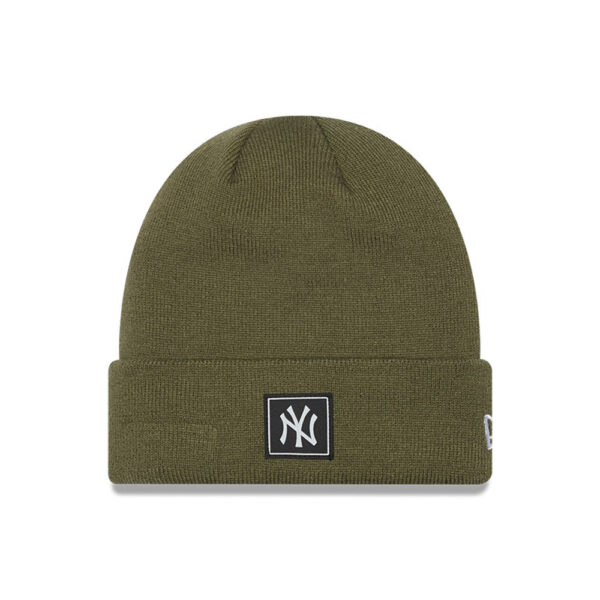 New Era NY Yankees Team Khaki Beanie Hat