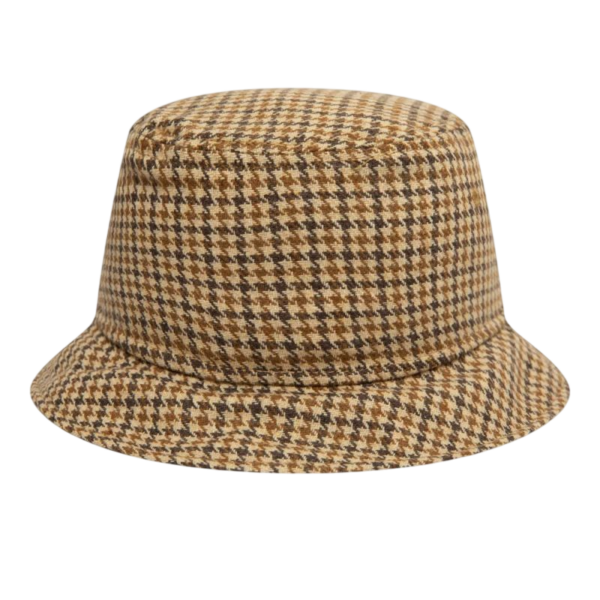 New Era Houndstooth Bucket Hat